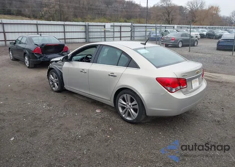 2012 Chevrolet Cruze Ltz из США, поврежденный, VIN 1G1PH5SC1C7255899
